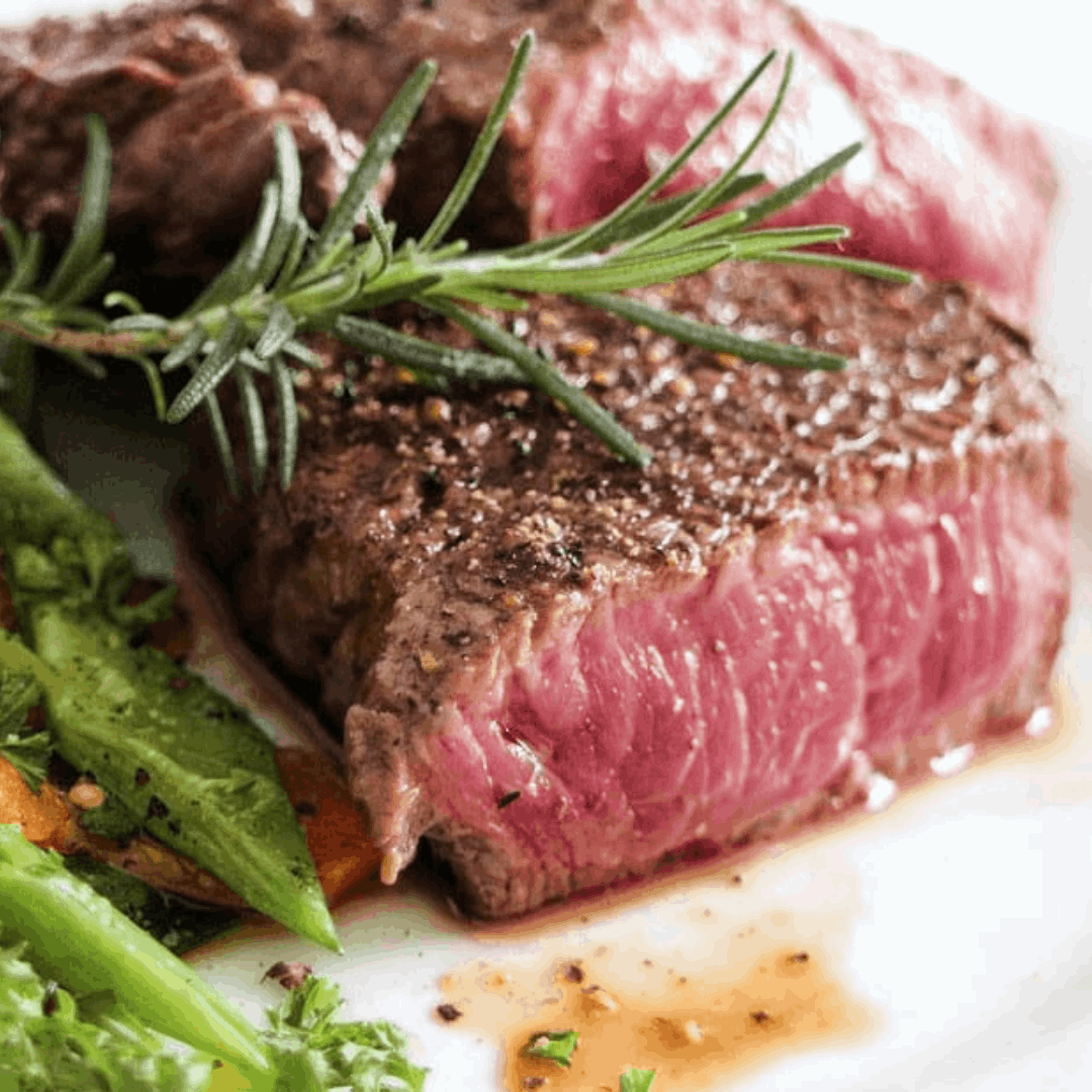 Bøffer af tyndstegsfilet Øko