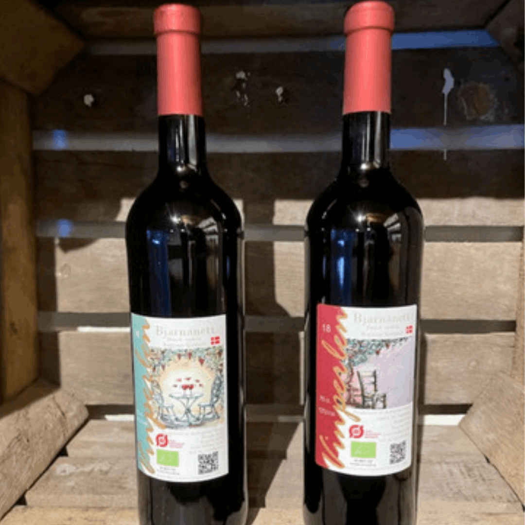 Dansk Rødvin – Bjarnanett 2018 økologisk