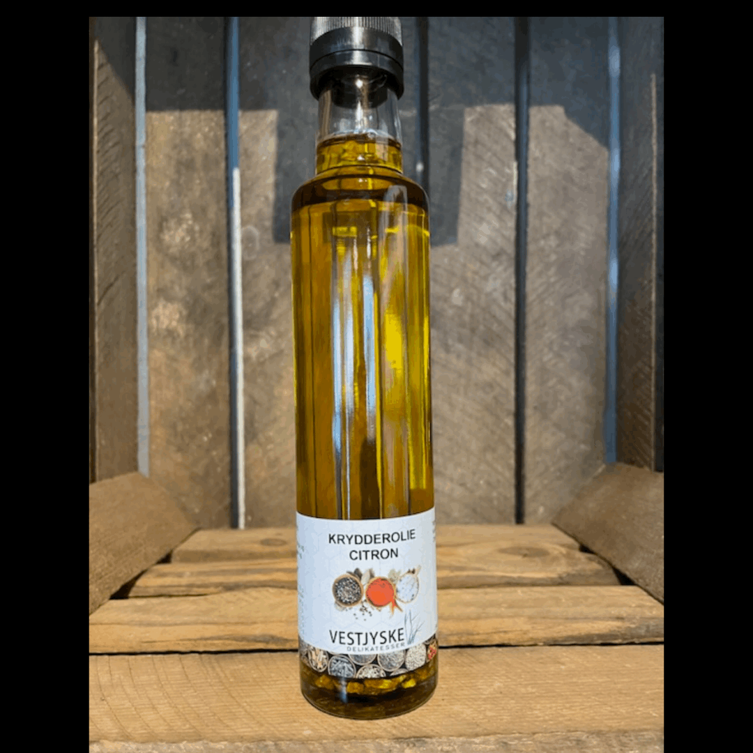 krydderolie med citron.
