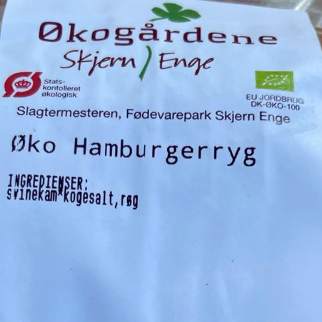 Økologisk Hamburgerryg
