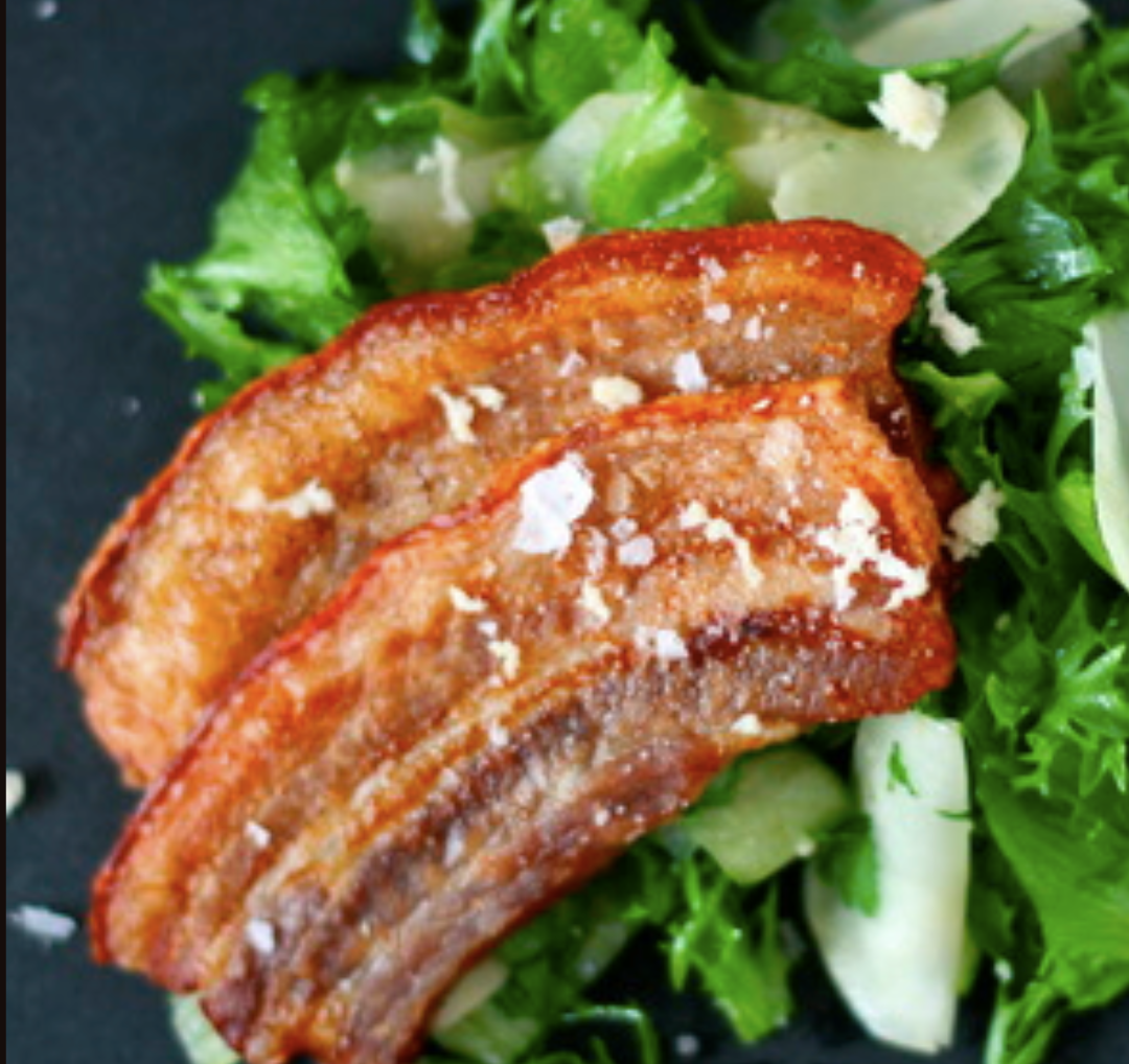 Stegeflæsk i skiver Øko