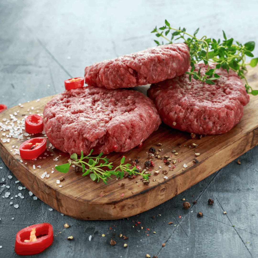 Hakket okse/gris 400gram Øko