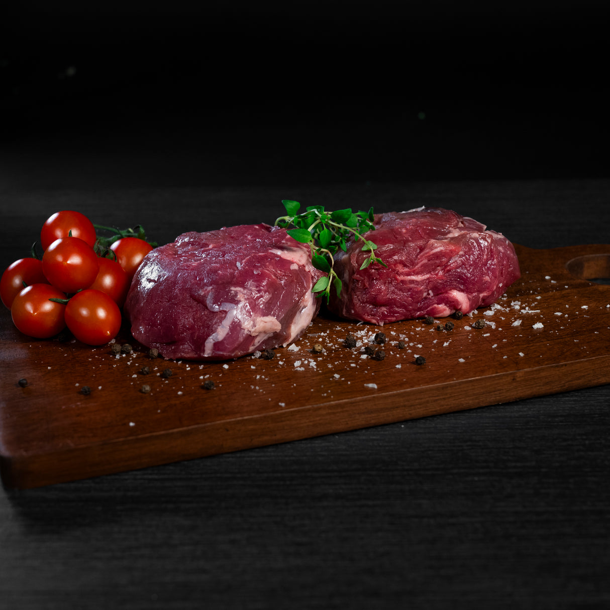 Bøffer af oksemørbrad Øko