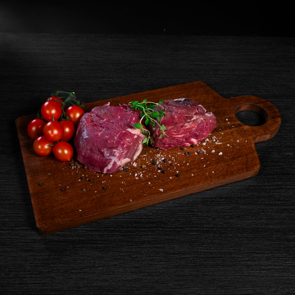 Bøffer af oksemørbrad Øko