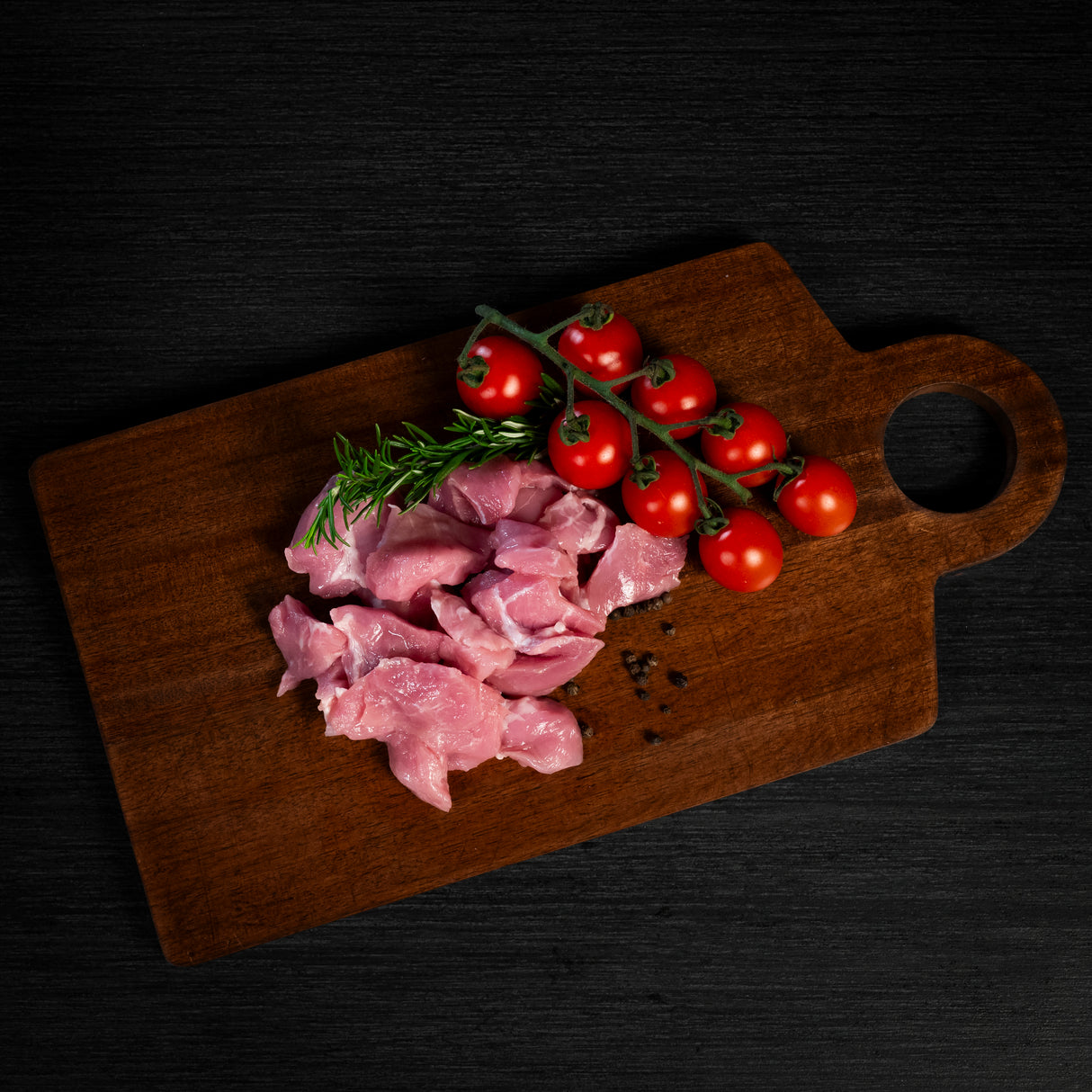 Skinkekød i tern 5x450g