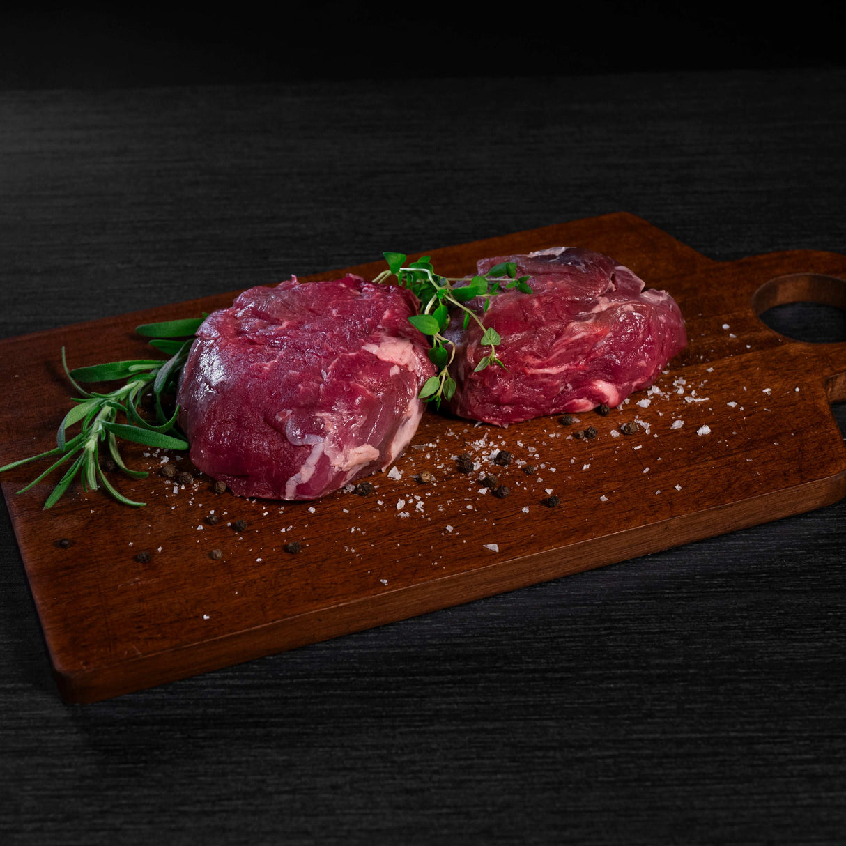 Steak af okseinderlår