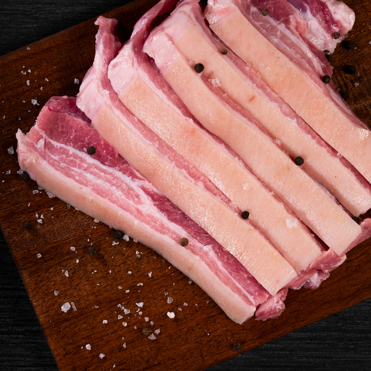 Stegeflæsk i skiver Øko