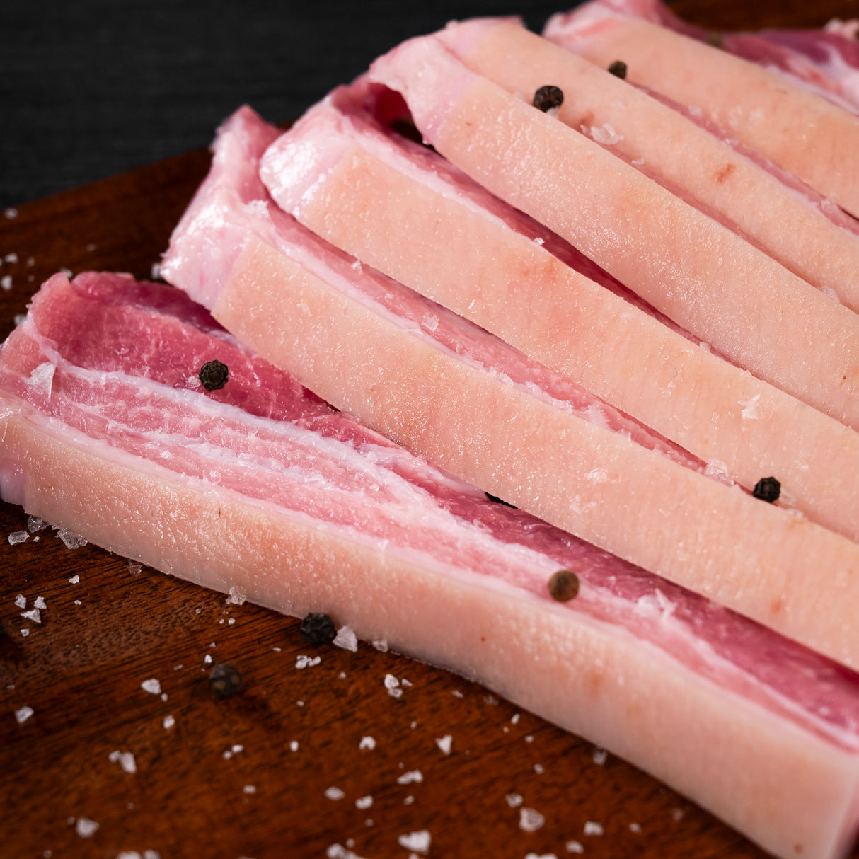 Stegeflæsk i skiver Øko