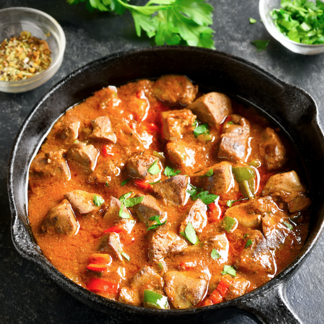 Skinkekød i tern 5x450g