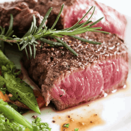 Bøffer af tyndstegsfilet Øko