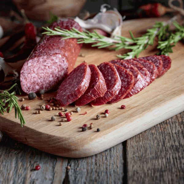 Skjern Enge Fransk hvidløgs spegepølse