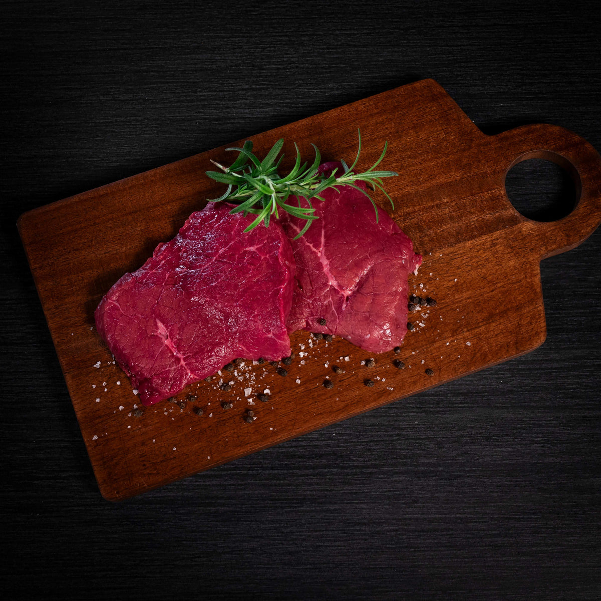 Steak af okseinderlår